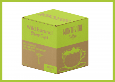 MontaVida Coffee Wild Burundi Brew Cup Box