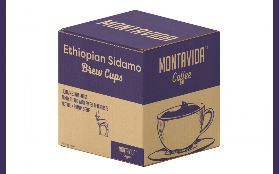 MontaVida Coffee Ethiopian Sidamo Brew Cup Box