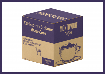 MontaVida Coffee Ethiopian Sidamo Brew Cup Box