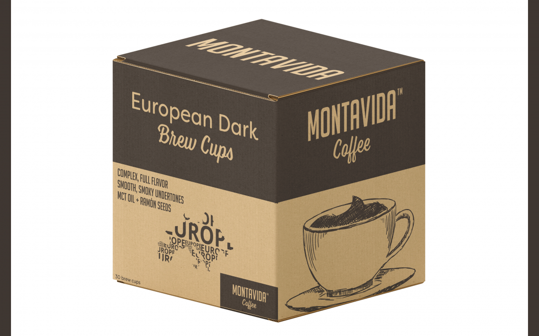 MontaVida Coffee European Dark Brew Cup Box