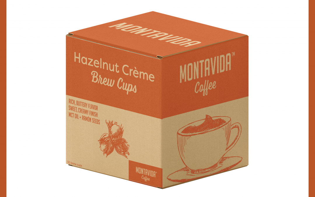 MontaVida Coffee Hazelnut Creme Brew Cup Box
