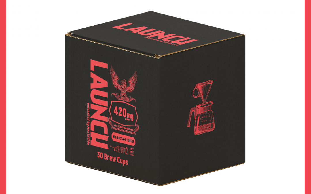 Launch High Octane Coffee Brew Cup Box