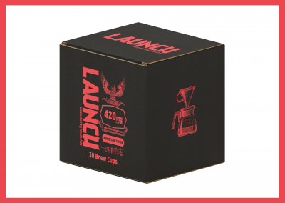 Launch High Octane Coffee Brew Cup Box