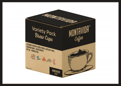 MontaVida Coffee Variety Brew Cup Box