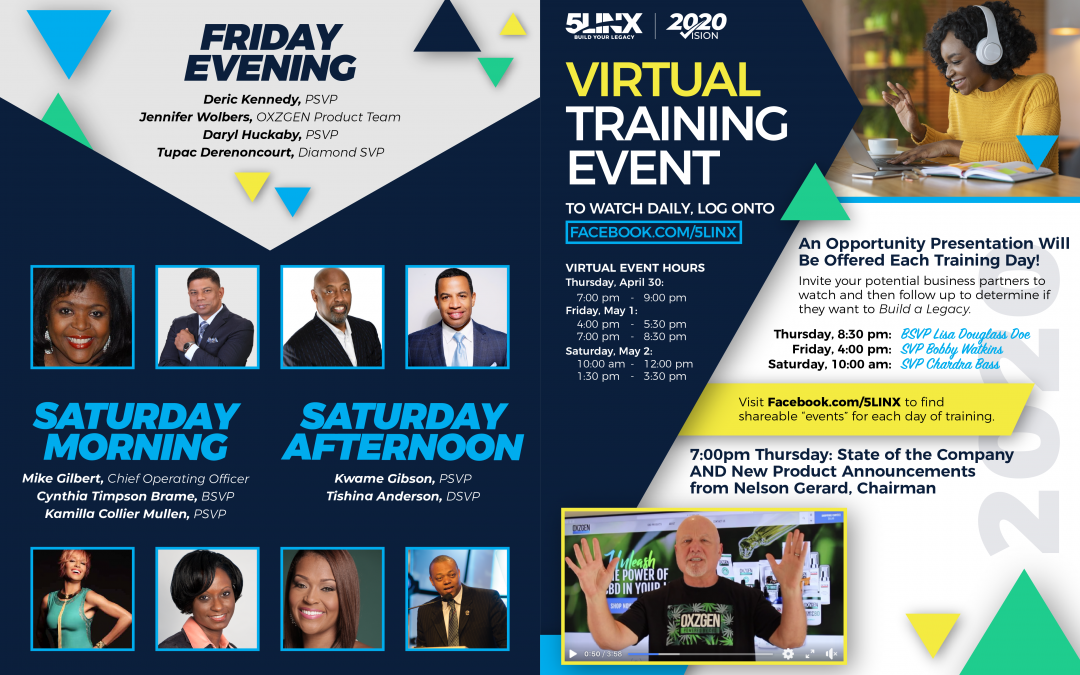 5LINX 2020 Virtual Training Event Program Guide
