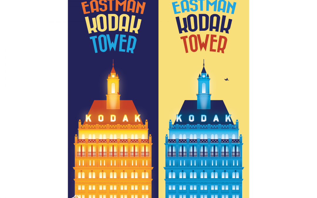 City of Rochester Poster Series, Kodak Tower