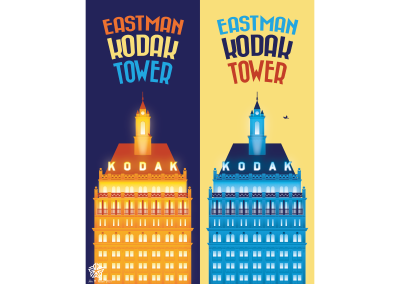 City of Rochester Poster Series, Kodak Tower