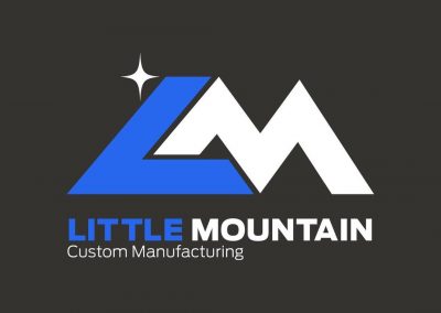 Little Mountain Custom Manufacturing Brand Identity